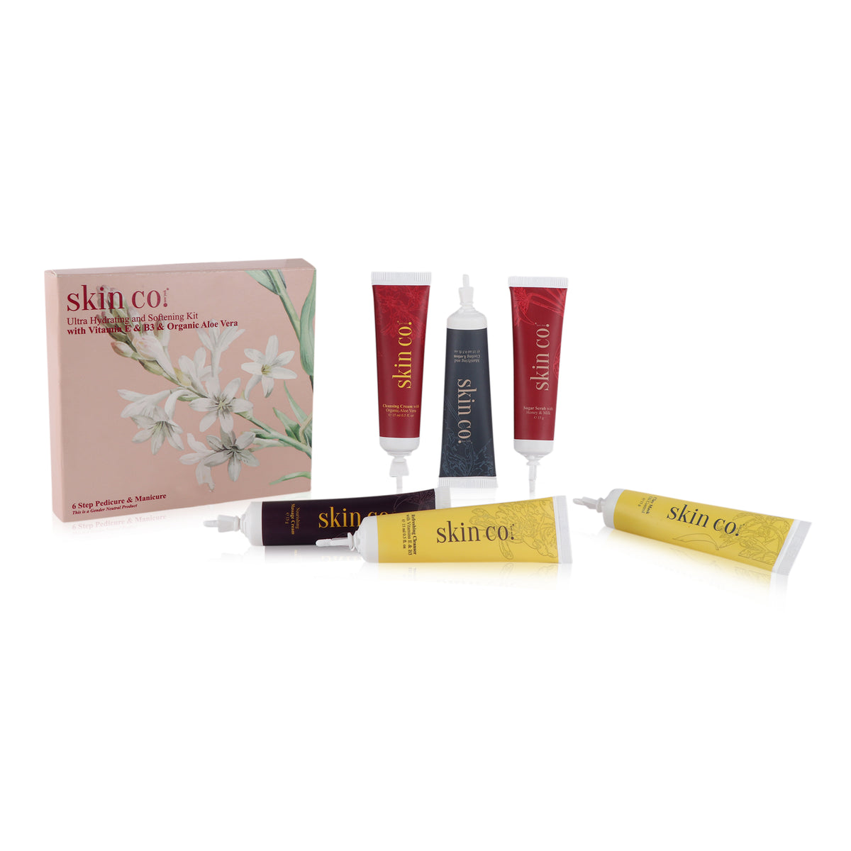 Skin Co. NYC Pedicure & Manicure Spa Kit – Multicolor