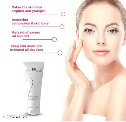 Ethi-Glo Face Wash – Deep Cleansing Facial Foam, Pack of 1