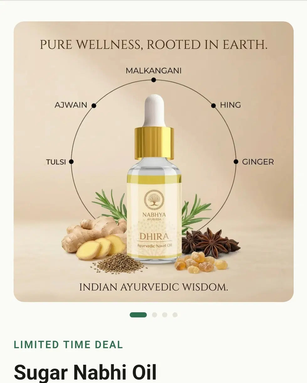 Ayurvedic Nabhi Oil – Pack of 2 | Topical Navel Care Oil
