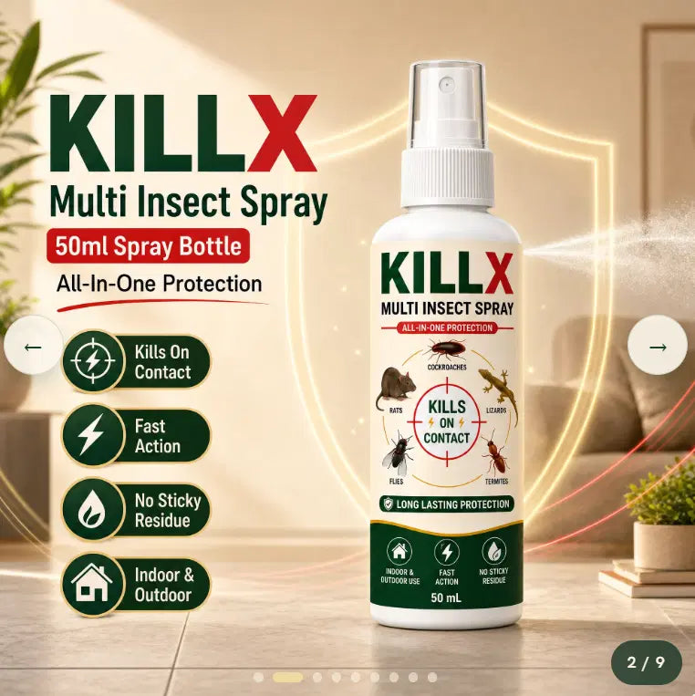 Killx Multi Insect Spray – Pack of 3 | Household Insect Control Spray