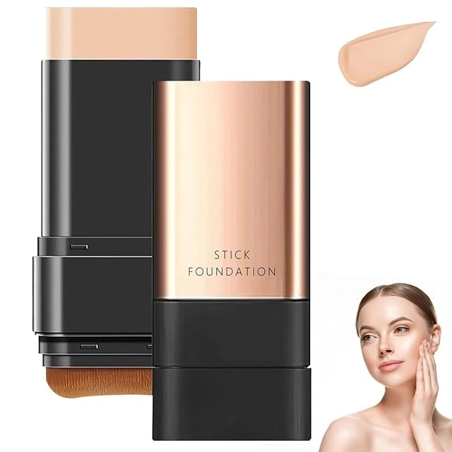 2-in-1 Double Head Foundation Makeup Stick – Assorted, Pack of 1