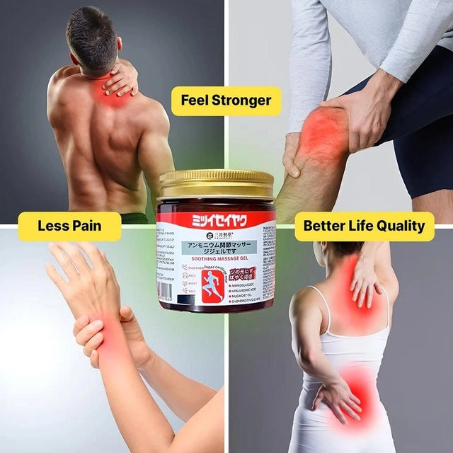 Soothing massage gel pack of 2 for body massage
