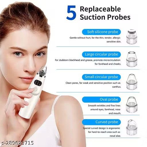 4-in-1 Vacuum Skin Cleanser & Blackhead Removal Tool – 1 Pc