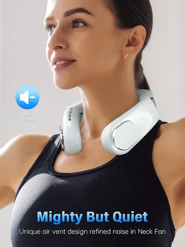 Portable Neck Fan with lightweight design for outdoor cooling