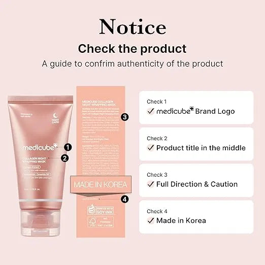Medicube Collagen Wrapping Peel-Off Facial Mask – Pack of 1
